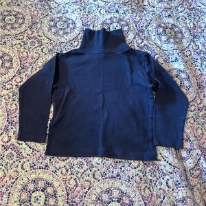 Y2K Sonoma Dark Blue Cotton Turtleneck